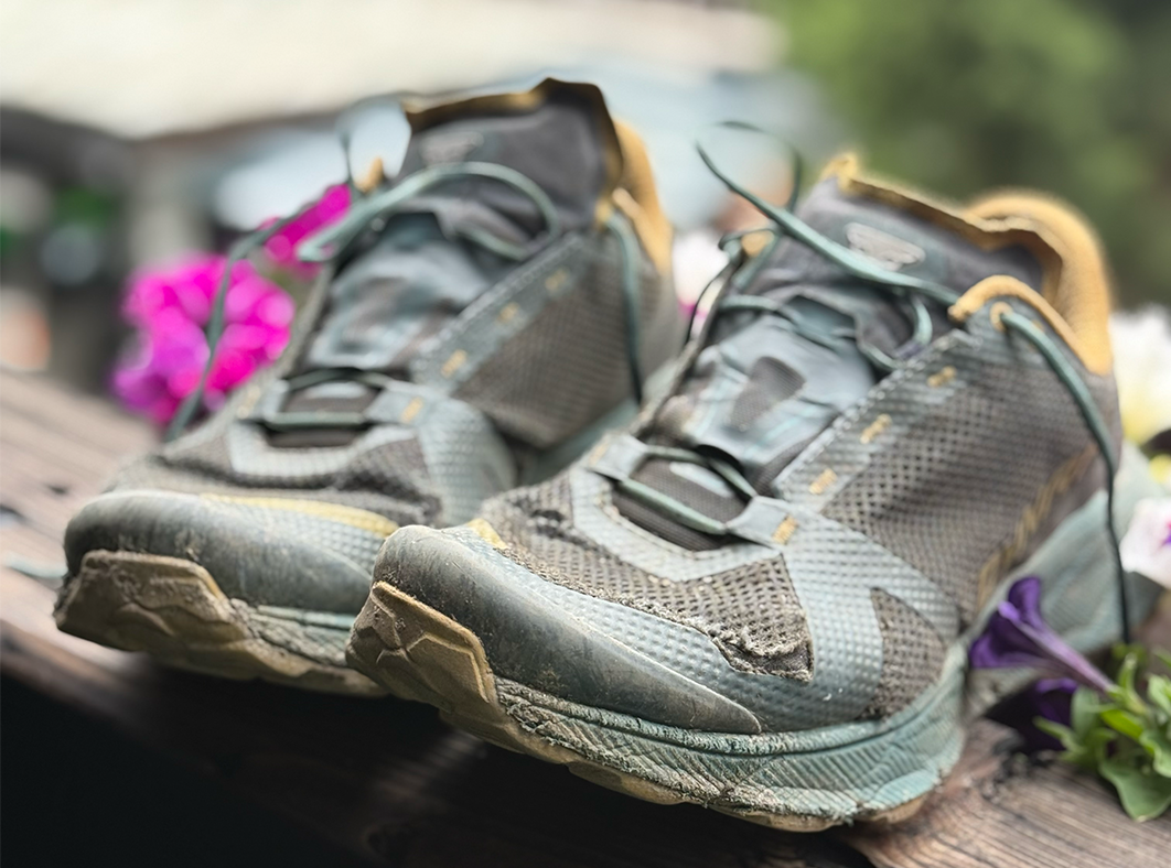 trailrun schoenen voor de Alpen